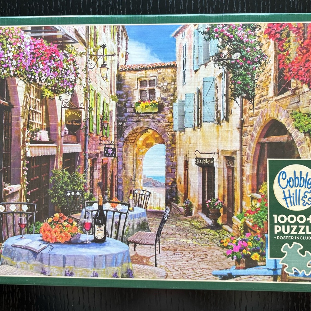 Cobble Hill French Village 1000 piece puzzle